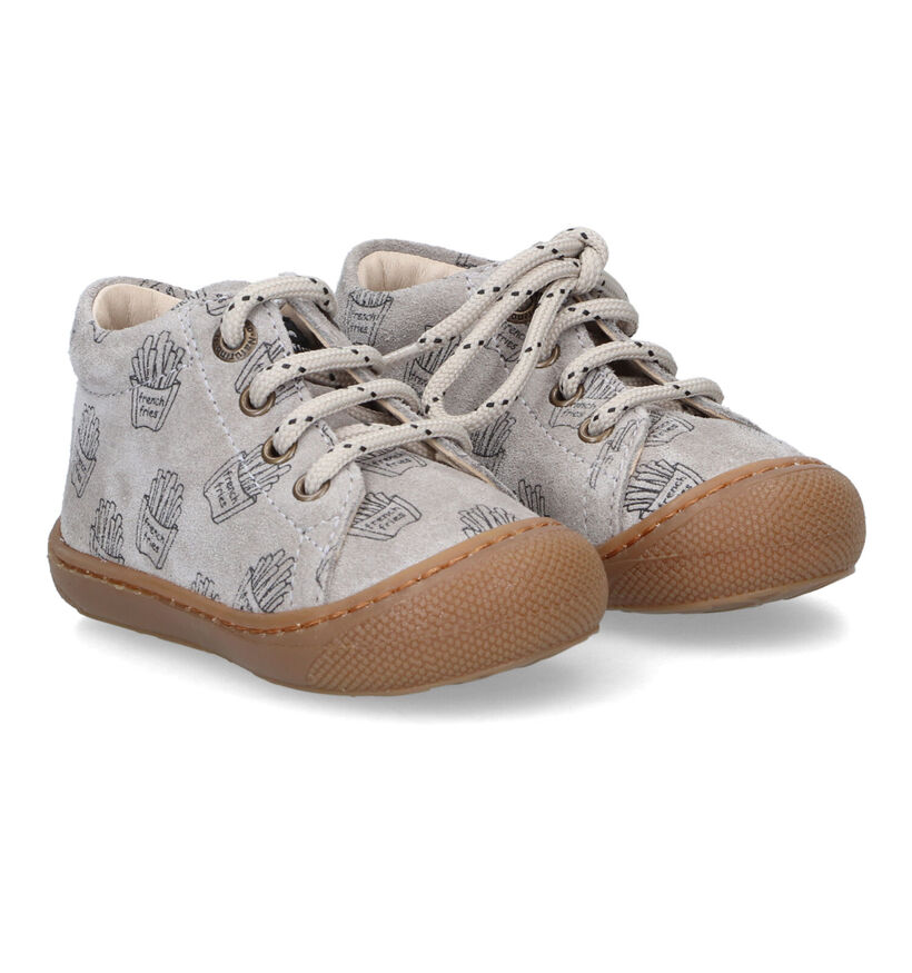 Naturino Cocoon Blauwe Babyschoenen voor jongens (316399) - geschikt voor steunzolen