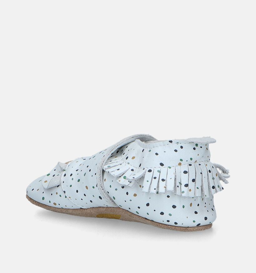 Bobux Freckles Chaussons pour bébé en Blanc pour filles (330616)