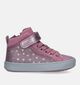 Geox Kalispera Roze Hoge Sneakers voor meisjes (330136) - geschikt voor steunzolen