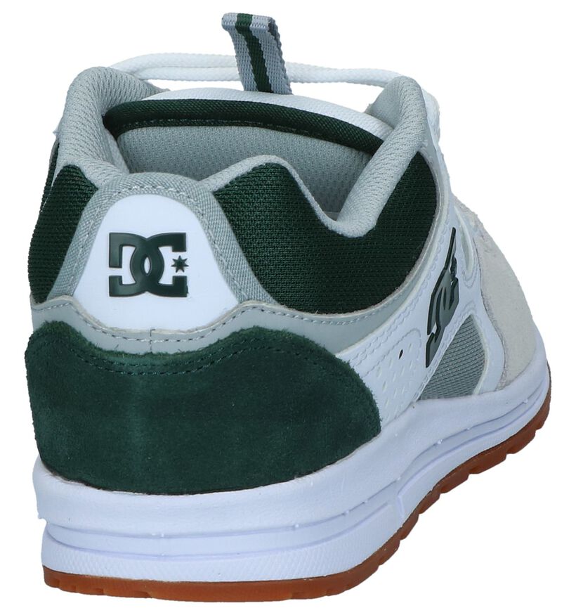 Witte Lage Skateschoenen DC Shoes Kalis Lite SE in daim (240920)