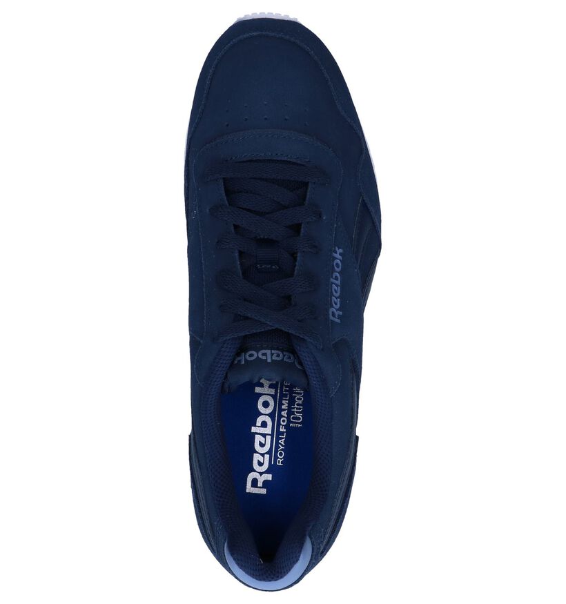 Donkerblauwe Sneakers Reebok Royal Glide in kunstleer (252454)
