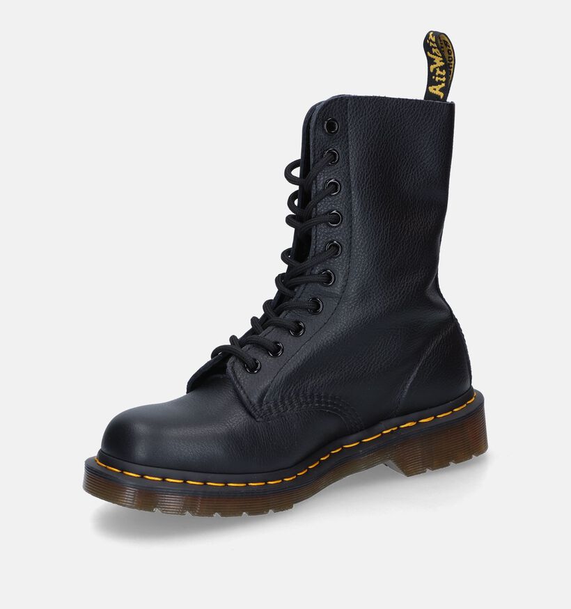 Dr. Martens 1490 Witte Bottines voor dames (303548) - geschikt voor steunzolen