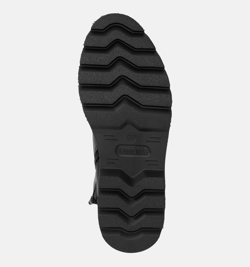 Remonte Boots &agrave; lacets en Noir pour femmes (379867) - pour semelles orthop&eacute;diques