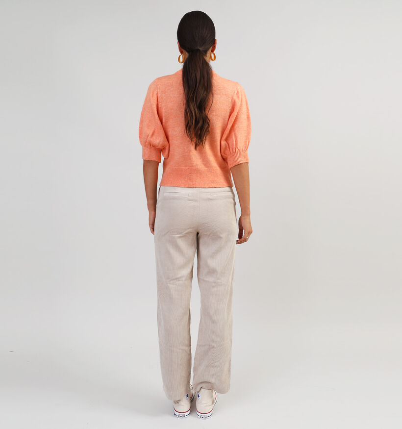 Vila Biola Oranje Knit trui voor dames (350567)