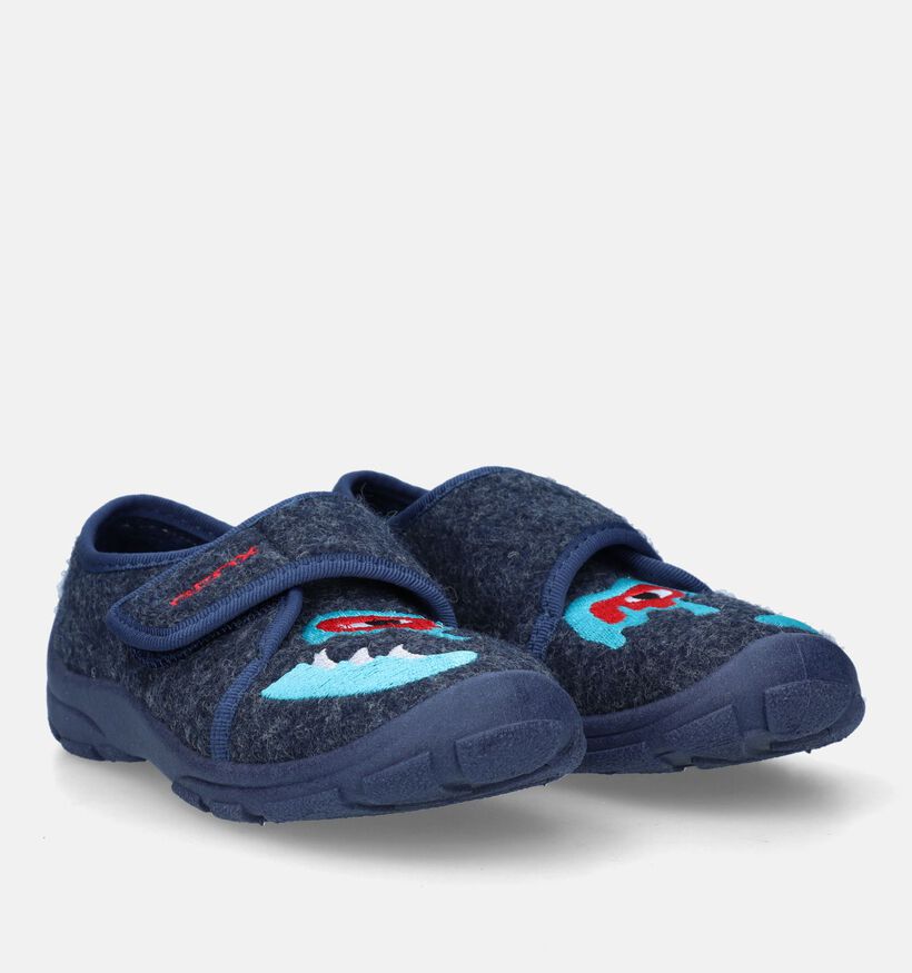 Geox Nymel Blauwe Pantoffels voor jongens (330053)