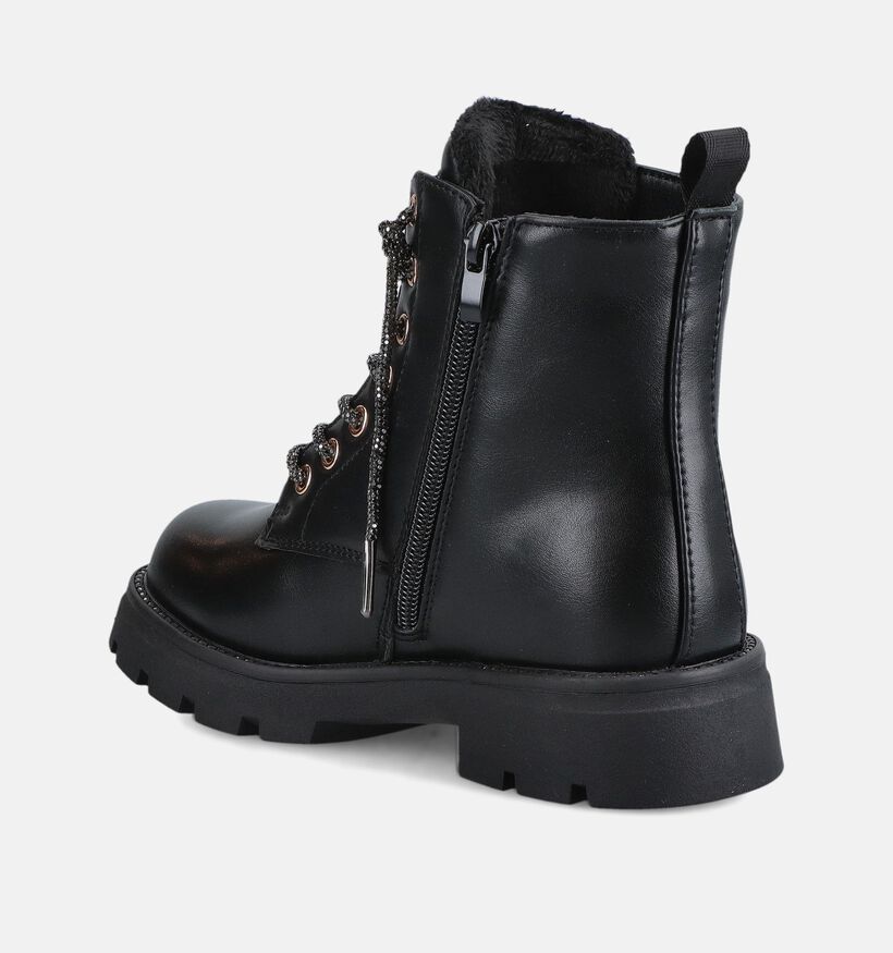Milo & Mila Zwarte Boots voor meisjes (378700)