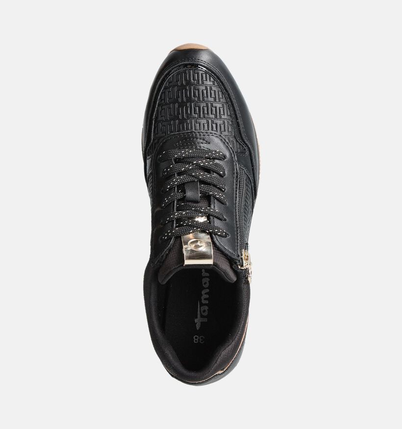Tamaris Chaussures à lacets en Noir pour femmes (360677) - pour semelles orthopédiques