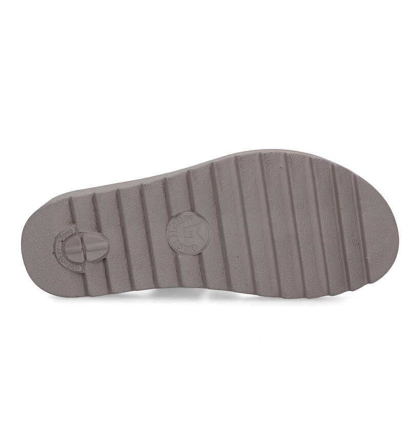 Mephisto Dominica Sandales avec talon compensé en Blanc pour femmes (354278)