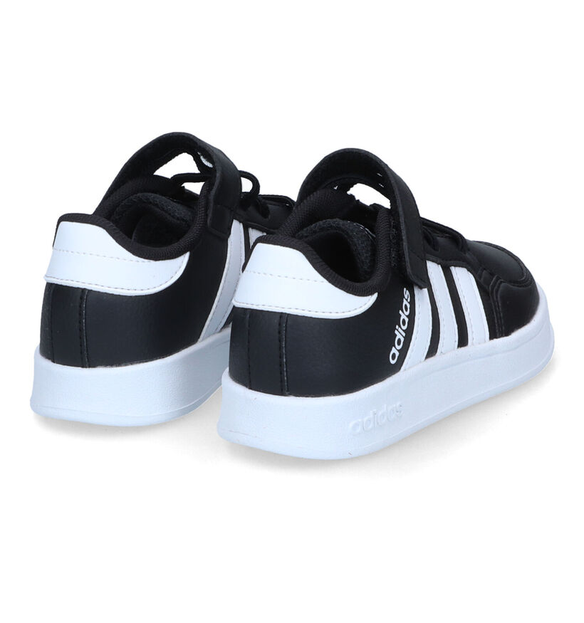 adidas Breaknet C Zwarte Sneakers voor jongens, meisjes (314990)