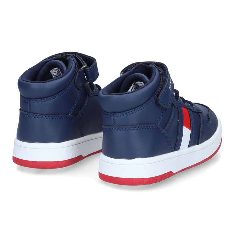 Tommy Hilfiger Cognac Hoge Sneakers voor jongens (312042)