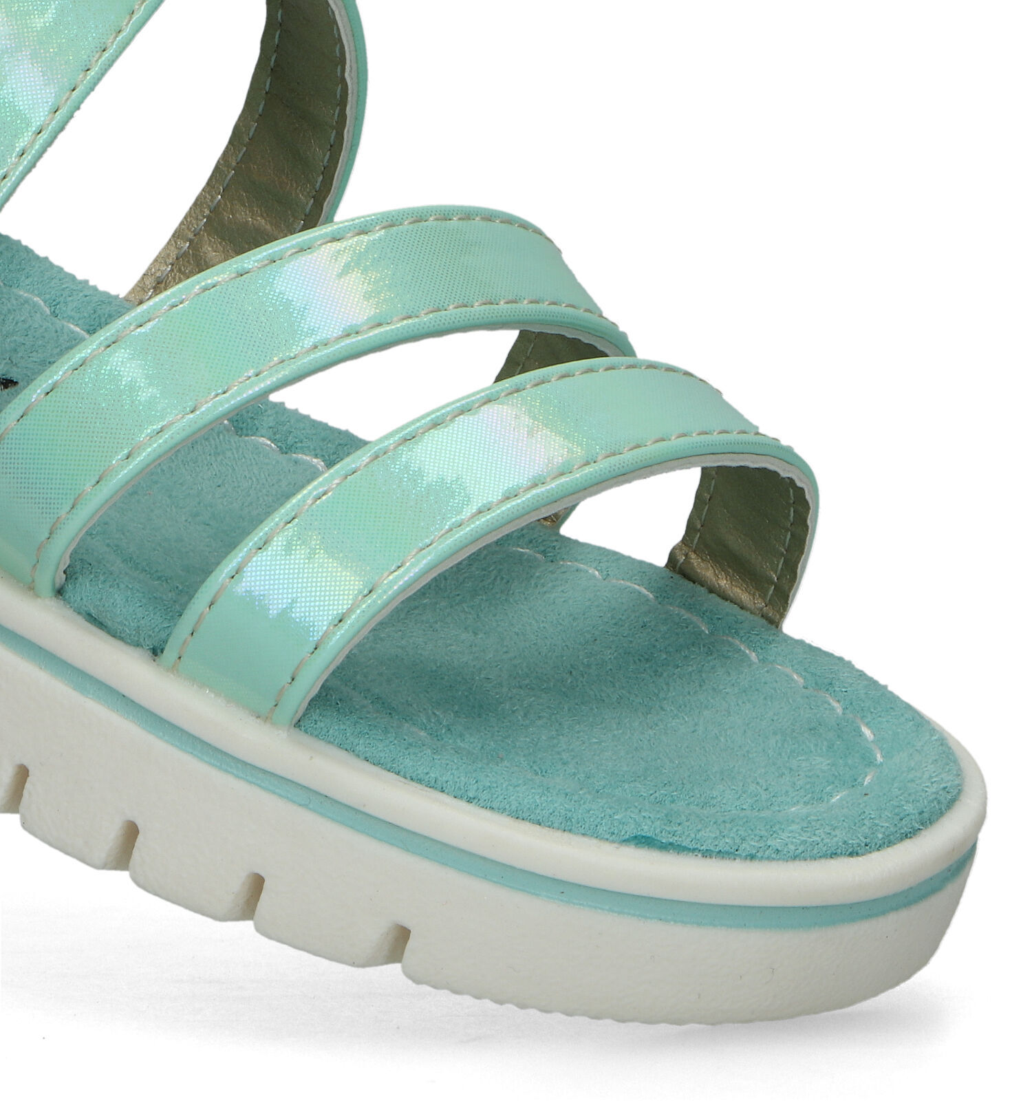 Sandalen turquoise top