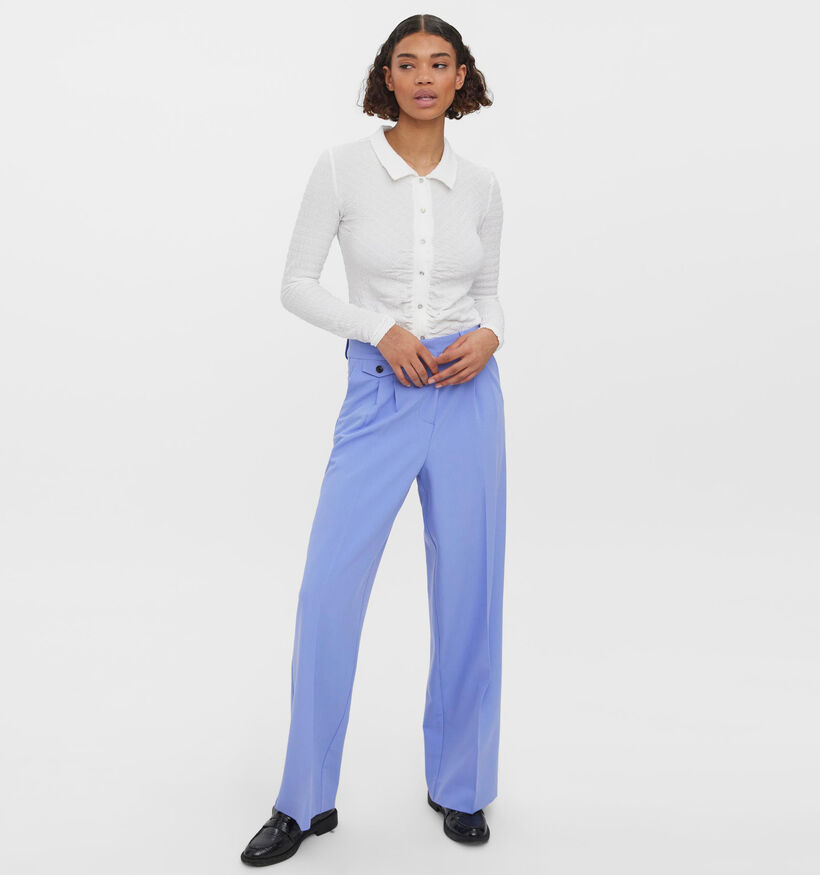 Vero Moda Ceci Lila Geklede Broek - L 32 (318457)