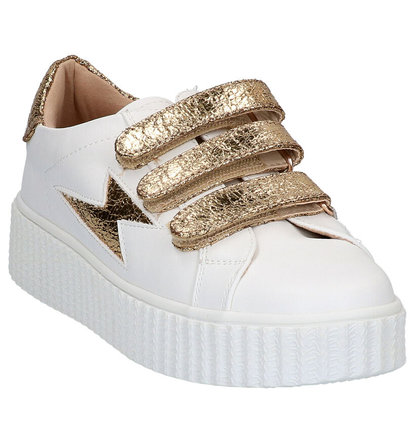 Vanessa Wu Witte Sneakers in kunstleer (277326)