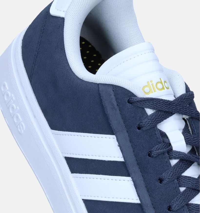adidas Grand Court Alpha Baskets en Bleu pour garçons, hommes (341486)