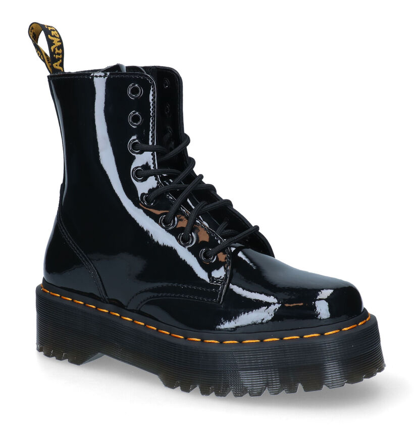 Dr. Martens Jadon Zwarte Boots in lak (312411)