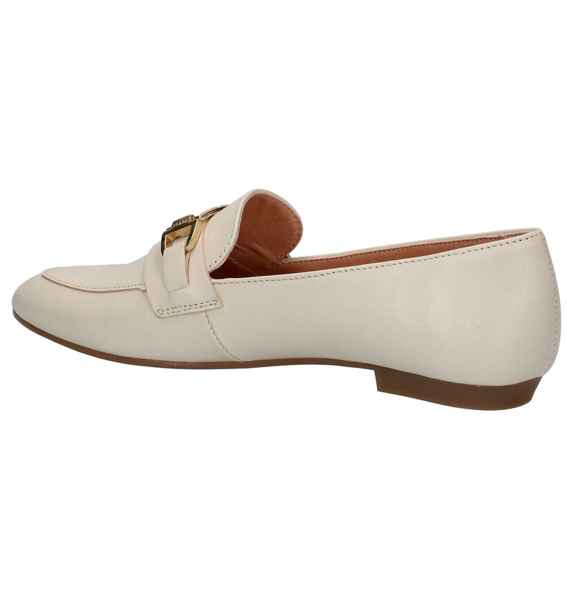 Scapa Beige Loafers in leer (288938)