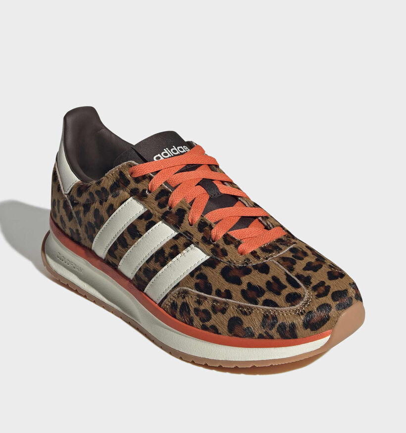 adidas Run 70s 2.0 Baskets en Marron/Orange pour femmes (380355)