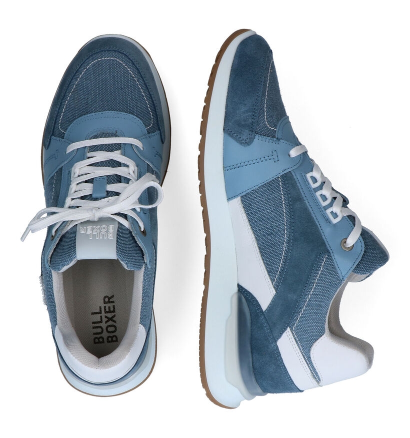 Bullboxer Chaussures plates en Bleu clair pour hommes (308628) - pour semelles orthopédiques