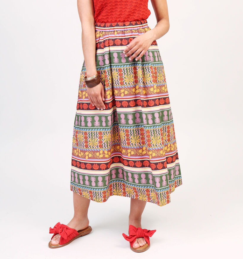 Vero Moda Rode Midi Rok voor dames (362210)