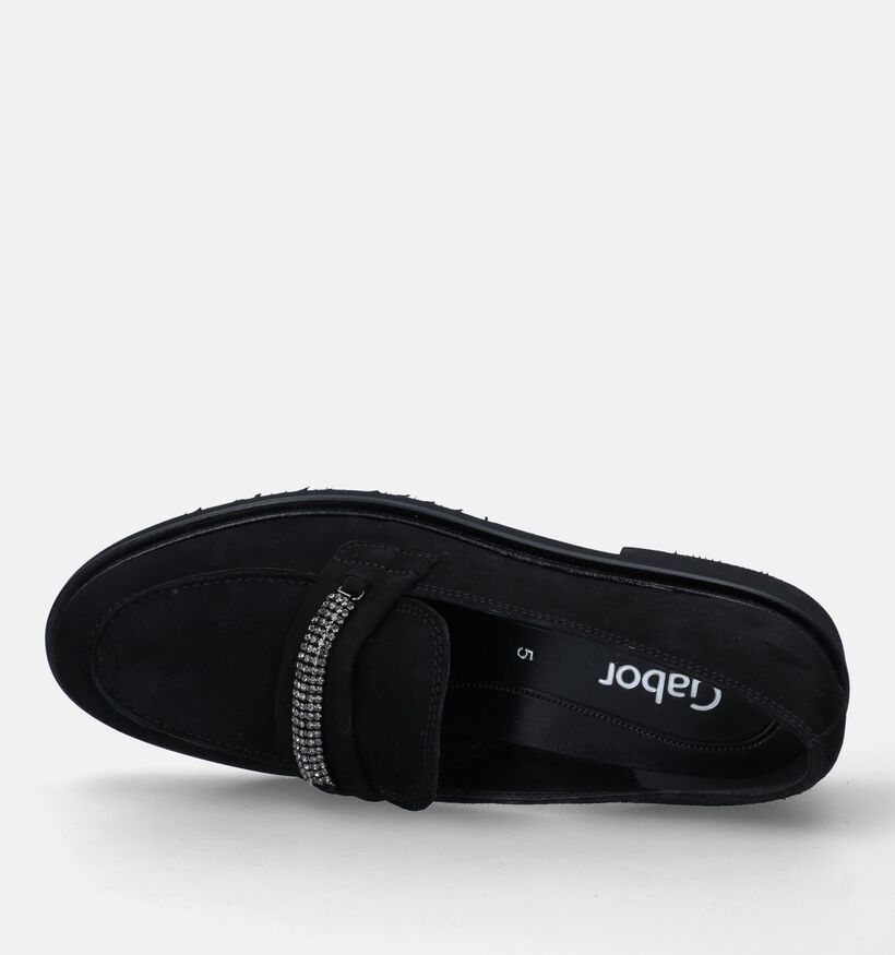 Gabor Zwarte Loafers voor dames (331173)