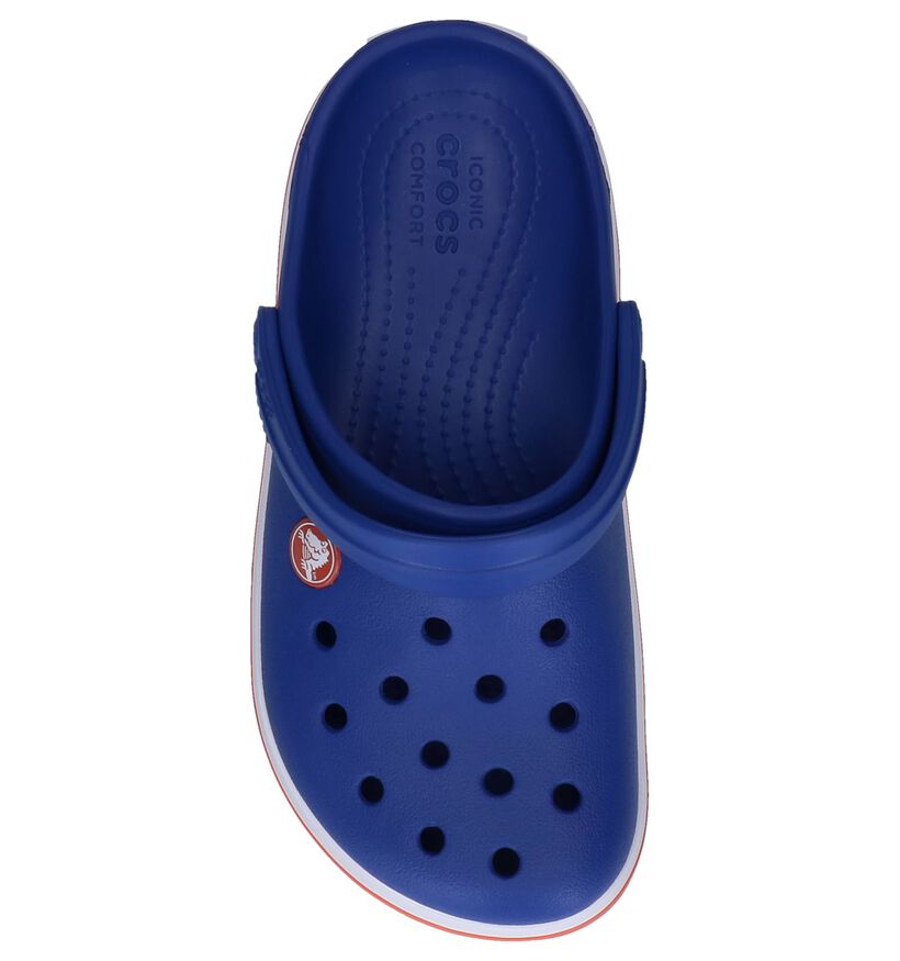 Crocs Crocband Nu-pieds en Bleu pour filles, garçons (340879)