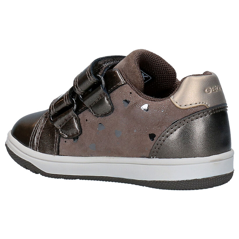 Geox Flick Bronzen Babyschoentjes in kunstleer (278280)