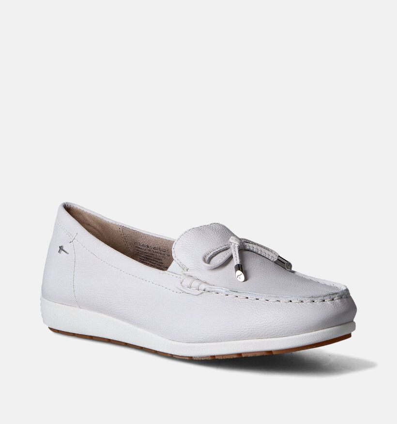 Tamaris Comfort Witte Mocassins voor dames (351714) - geschikt voor steunzolen
