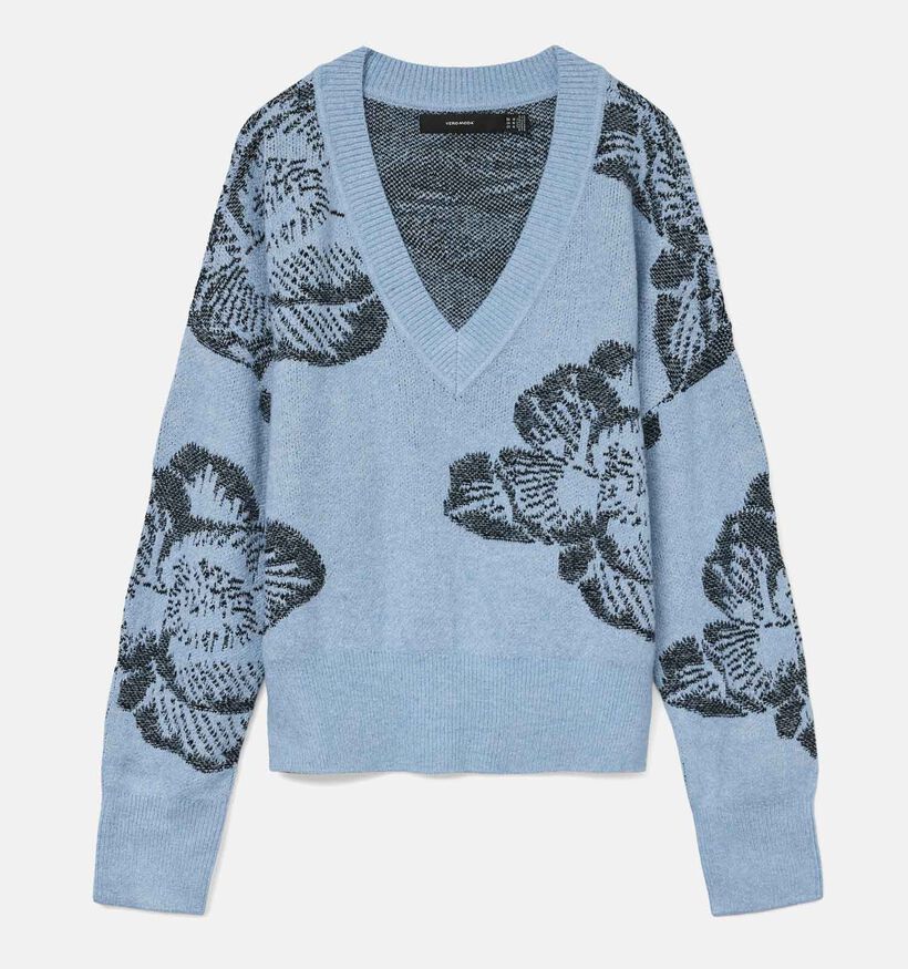 Vero Moda Fairly Pull en Bleu pour femmes (361237)