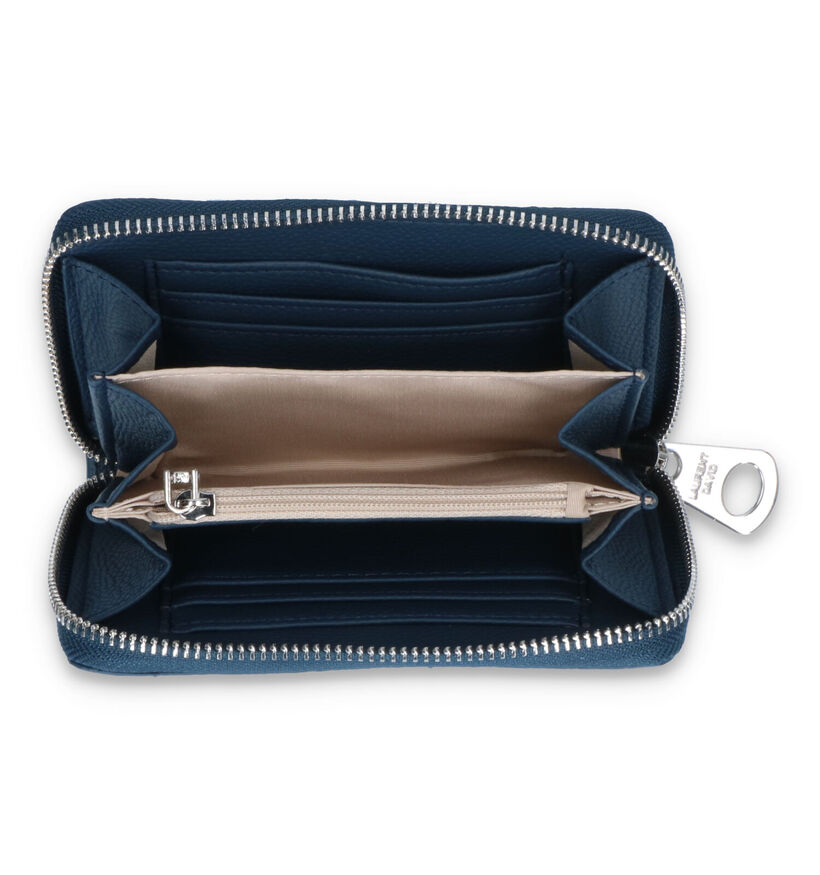 Laurent David Porte-monnaie zipp&eacute; en camel pour femmes (328185)