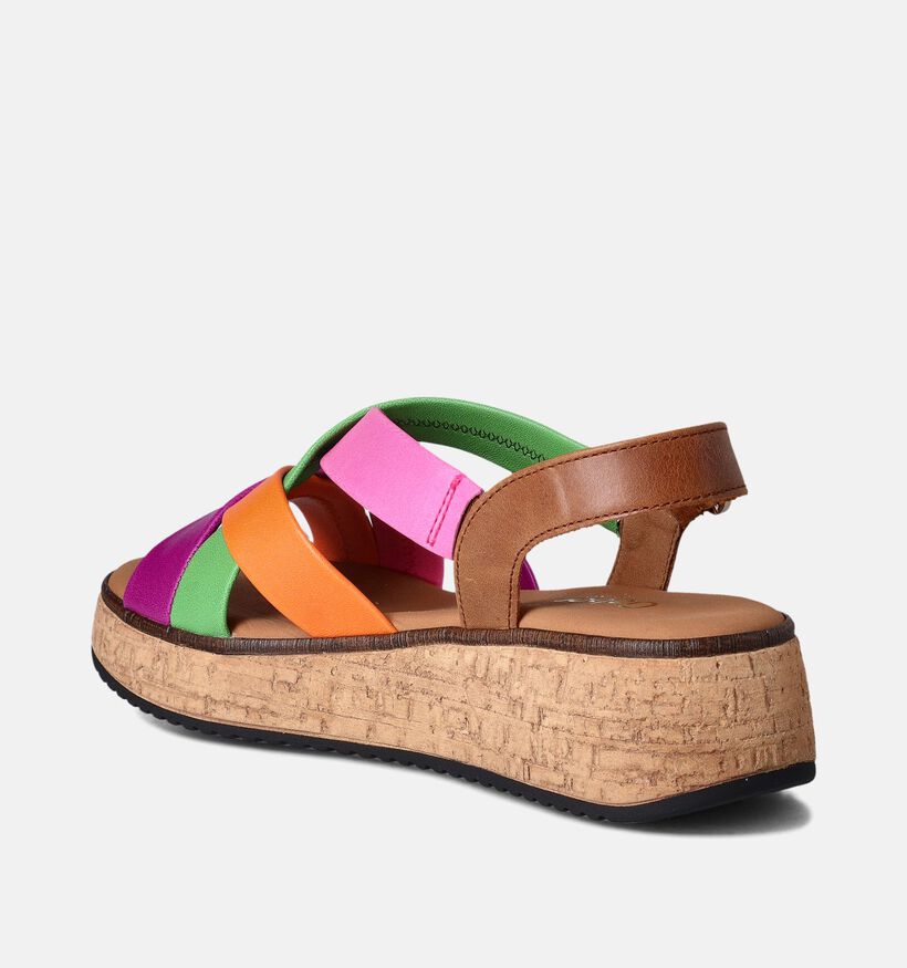 Gabor Roze Sandalen met sleehak voor dames (355023)