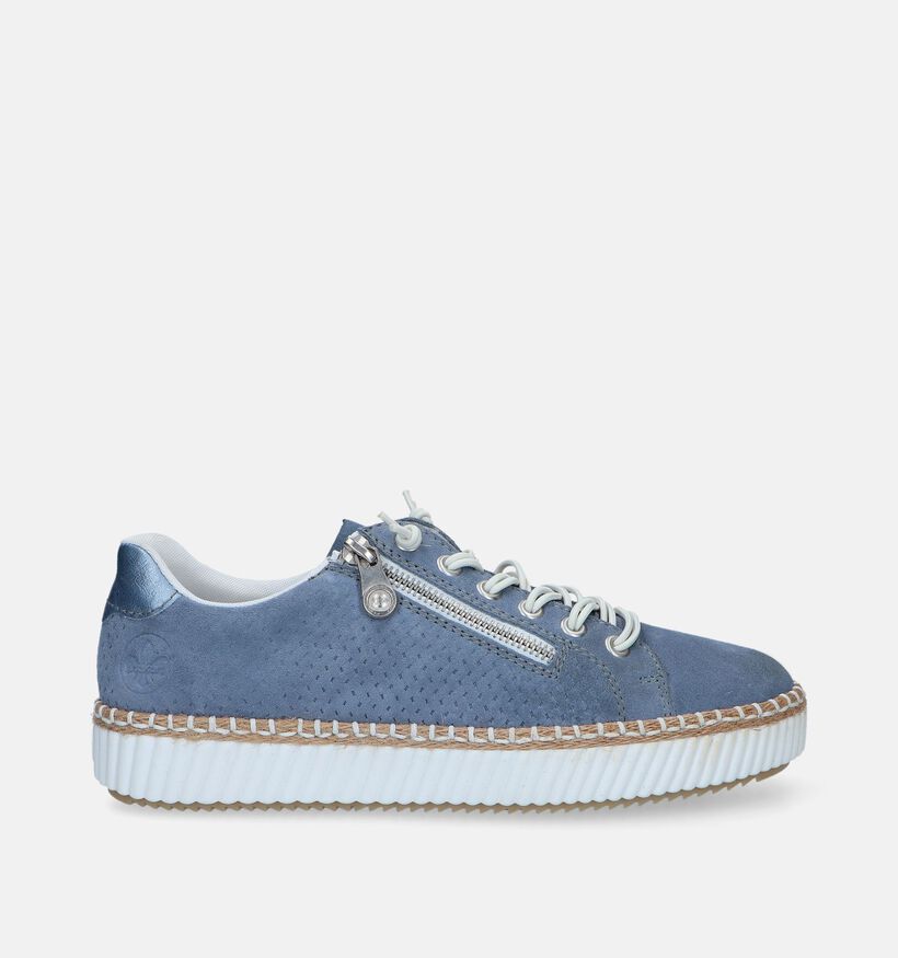 Rieker Beige Sneakers voor steunzolen voor dames (339093) - geschikt voor steunzolen