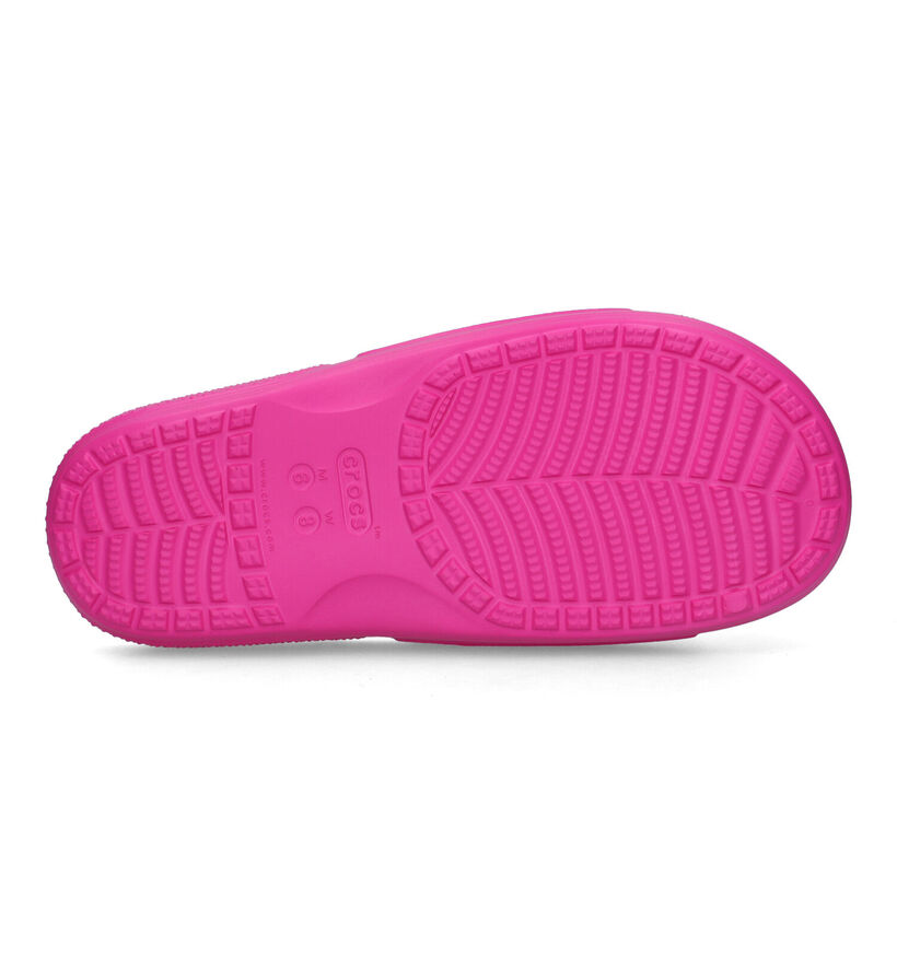 Crocs Classic Nu-pieds en Fuchsia pour femmes (322208)