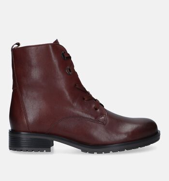 Bottines cognac