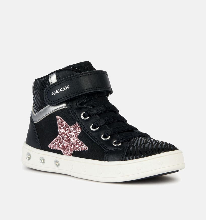 Geox Skylin Chaussures hautes en Noir pour filles (345948) - pour semelles orthop&eacute;diques