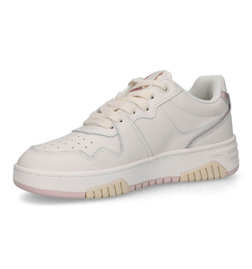 Safety Jogger Lifestyle Witte Sneakers in leer (322400)