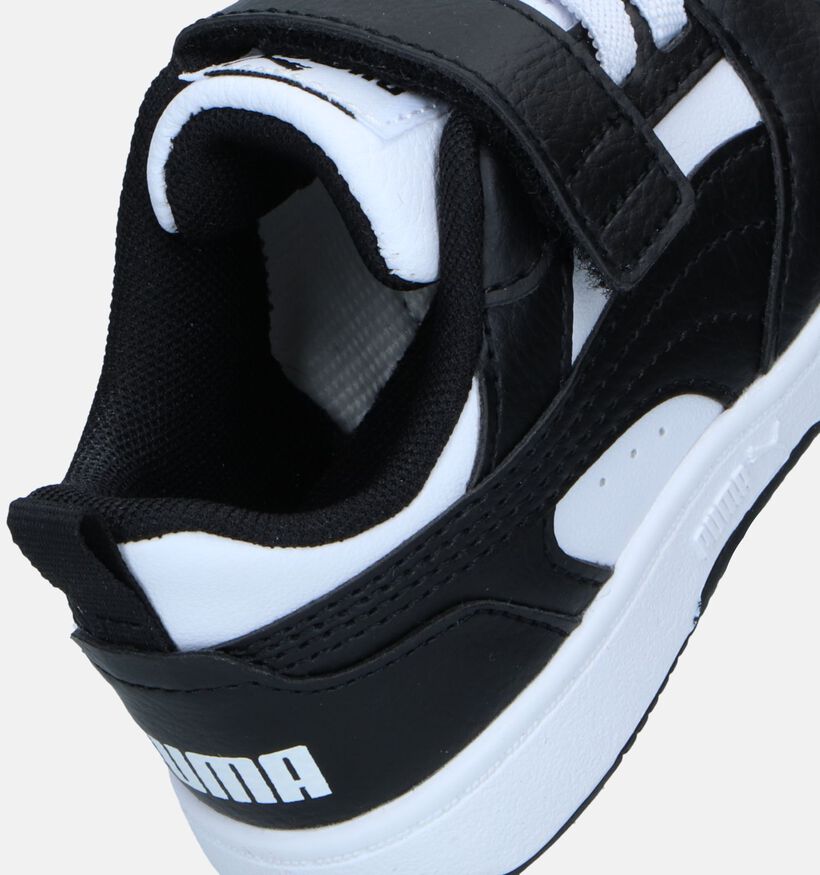 Puma Rebound v6 Witte Sneakers voor jongens, meisjes (342859)