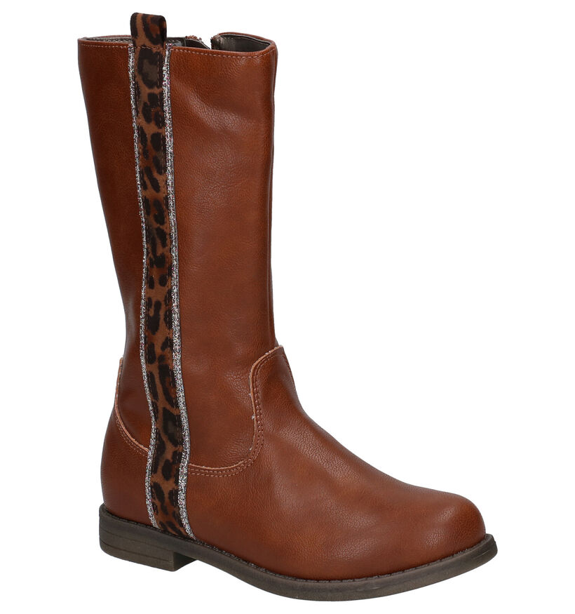 Sprox Bottes hautes en Cognac en simili cuir (291371)