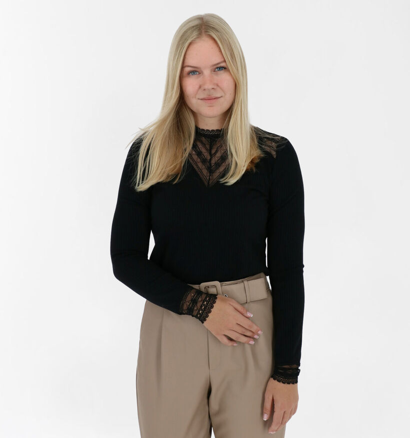 Tramontana T-shirt en Noir (282041)