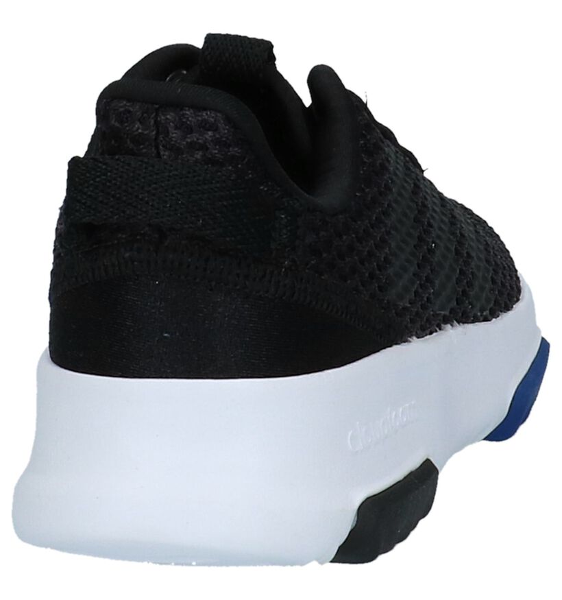 adidas Cloudfoam Racer TR K Baskets en Bleu en textile (221645)