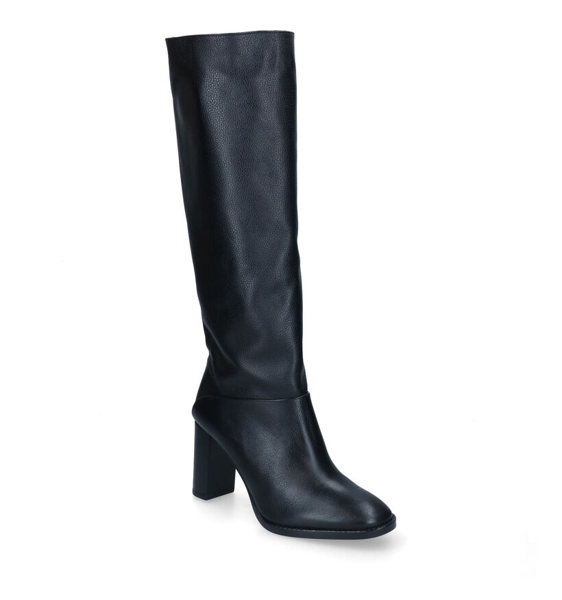 March23 Dan Long Bottes Hautes en Beige pour femmes (314235)