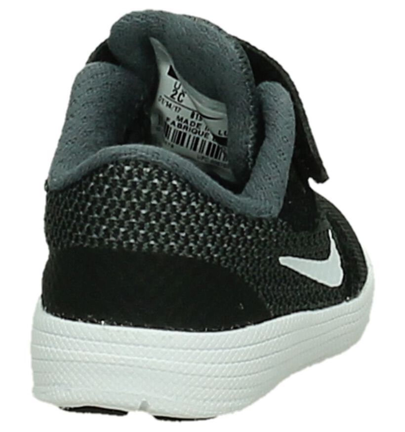 Nike Revolution 3 TDV Zwarte Sneakertjes in stof (211628)