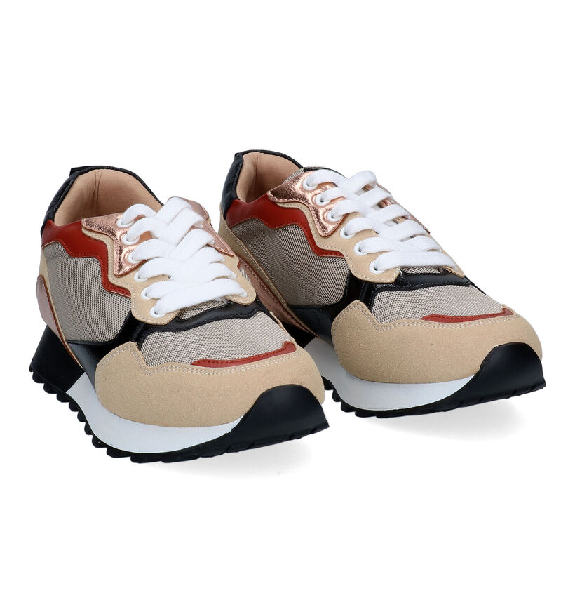 Vanessa Wu Baskets casual en Multicolore pour femmes (303370) - pour semelles orthopédiques