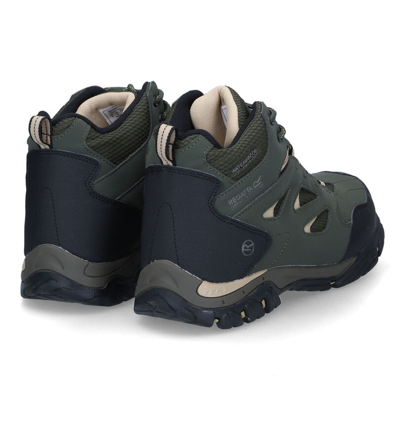 Regatta Holcombe IEP Chaussures de randonnée en Kaki pour hommes (312718) - pour semelles orthopédiques