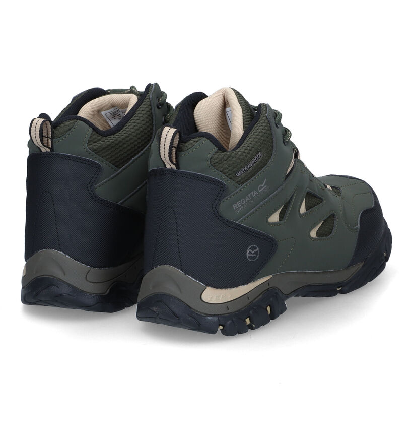 Regatta Holcombe Chaussures de randonnée en Vert kaki pour hommes (331962) - pour semelles orthopédiques