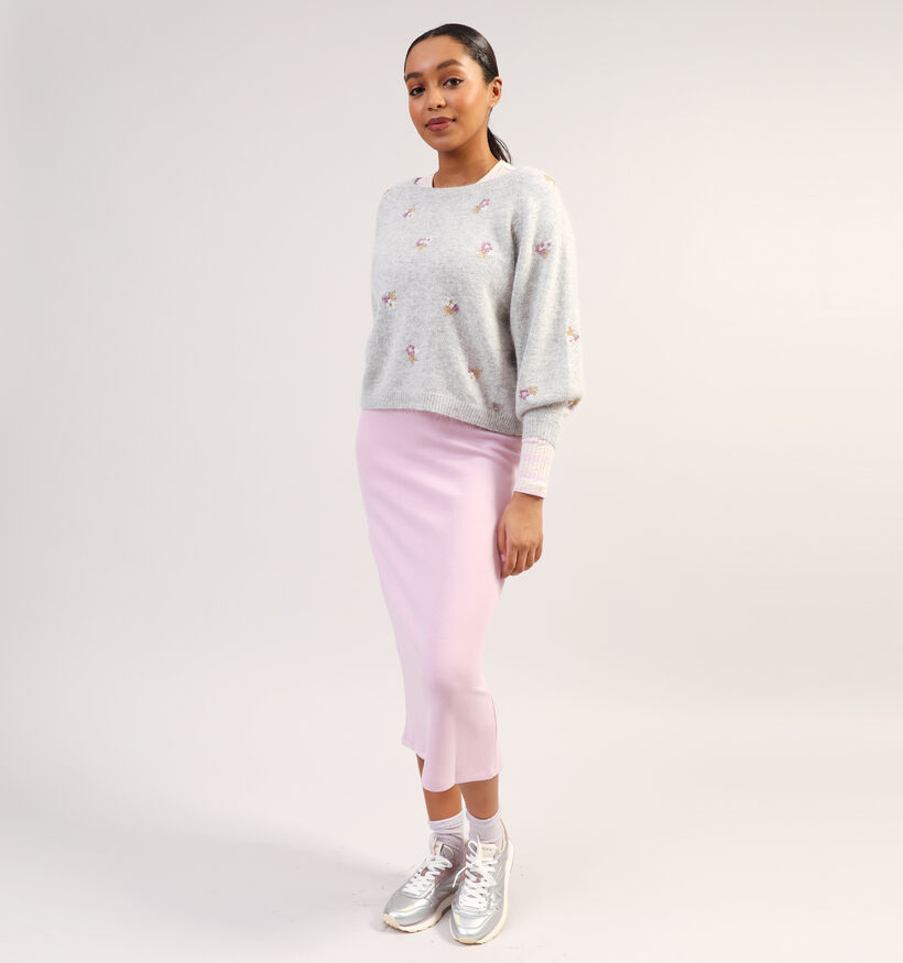 Orfeo Soazig Pull en Gris pour femmes (356169)