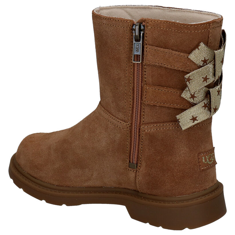 UGG Tillee Cognac Korte Laarzen in daim (294901)