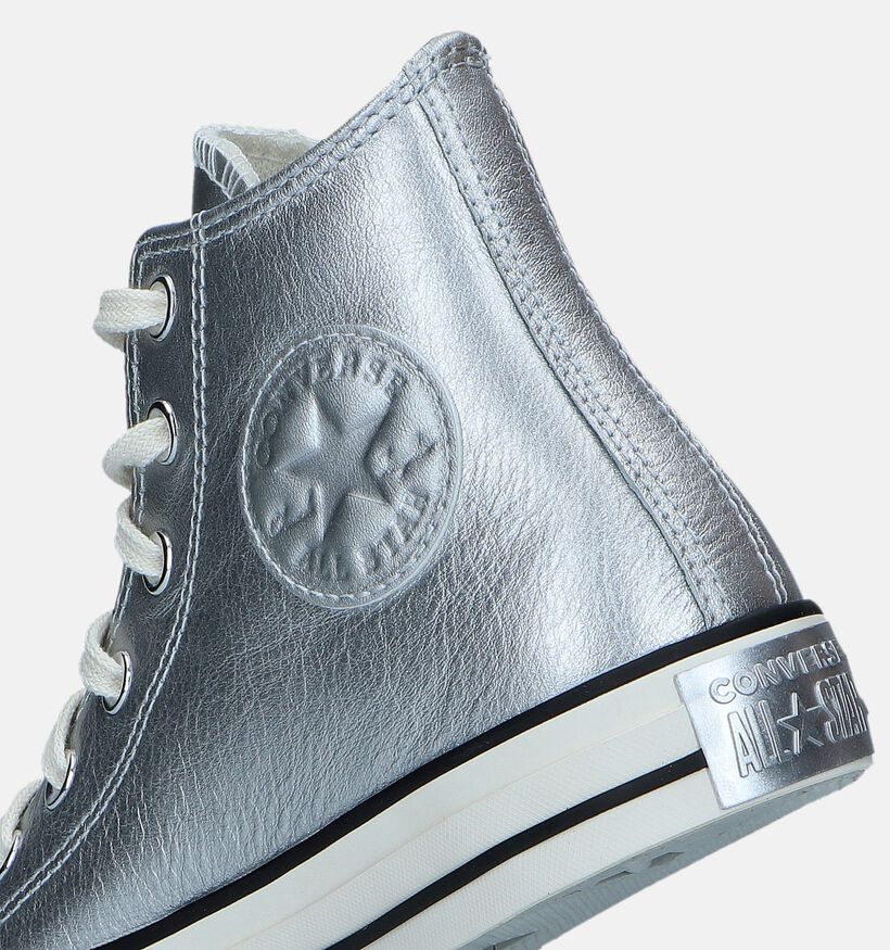 Converse CT All Star HI Baskets en Argent pour femmes (343983)