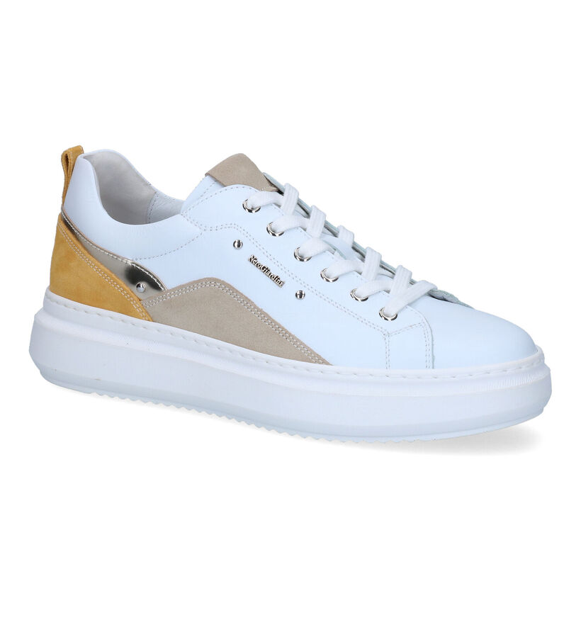 NeroGiardini Witte Sneakers in leer (307509)