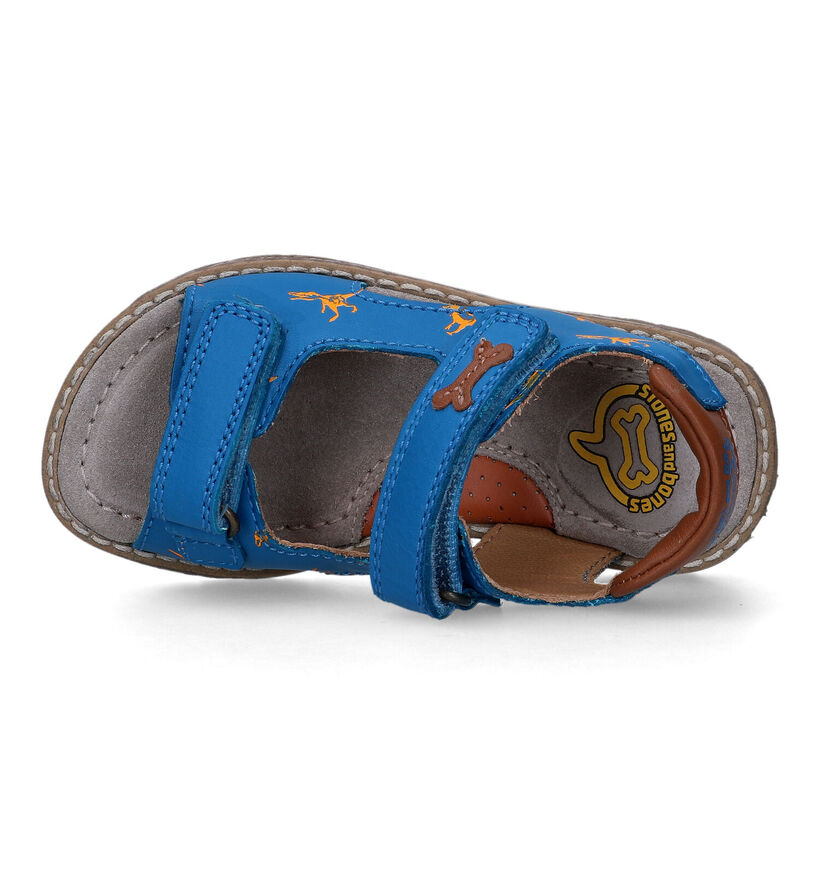 STONES and BONES Delo Blauwe Sandalen voor jongens (336800)