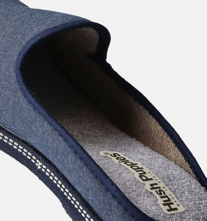 Hush Puppies Curva Blauwe Pantoffels voor dames (357593)